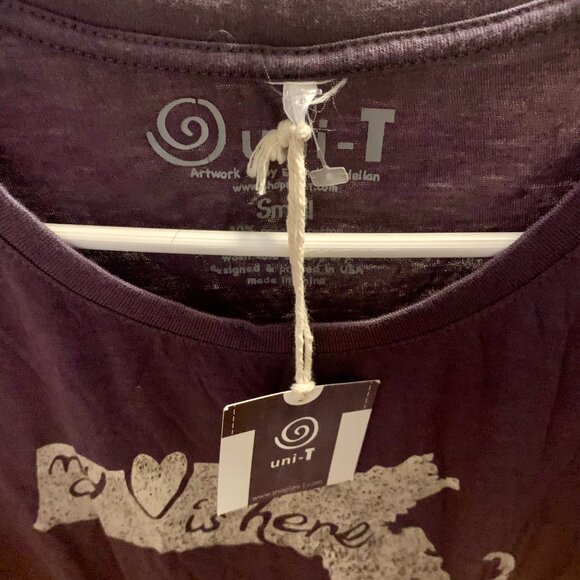 Massachusetts Map T-shirt Size Small - Picture 4 of 4